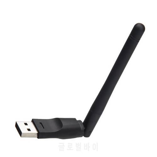 WiFi Wireless Network Card USB 2.0 150M 802.11 b/g/n LAN Adapter with rotatable Antenna for Laptop PC Mini Wi-fi Dongle