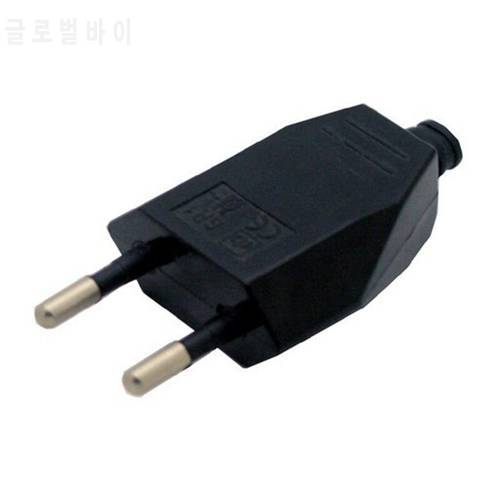 Black Color,1 pcs,AC 250V 16A EU Power cord cable online power Plug