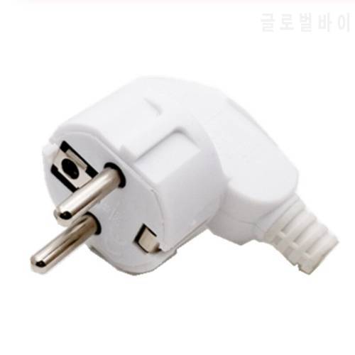 Eu AC Power Adapter Rewireable Europe Electrica Plug Male Sockets Outlets Adaptor Adapter Extension Cord Detachable Plug
