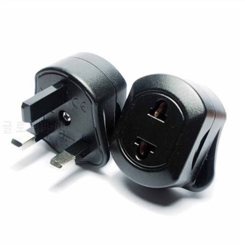 EU 2 Pin To 3 Pin UK Electric Power Shaver Toothbrush Plug Adaptor Converter Durable for Travel Socket Adapter