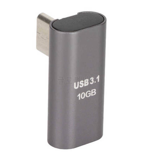 Type C Male To Female Adapter Aluminum Alloy Type C Adapter for for Laptops