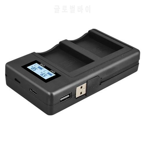 Durable LCD Smart Digital Charger NP-FH70 can be charged FV90 FV70 FH100 FV100 FH50 digital display charger 5V