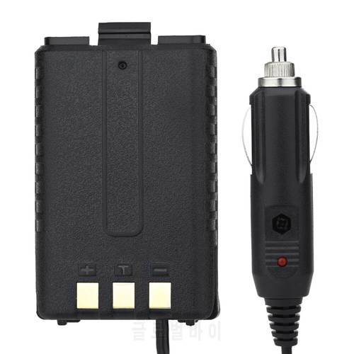 12V Car Charger For Baofeng Dual Band Radio UV5R 5RA 5RE Walkie Talkie Accessories Replacemnet