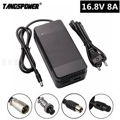 16.8V 8A Lithium Battery Charger For 14.4V 4Series Li-ion Battery Pack 150 Watts Fast Charging High quality