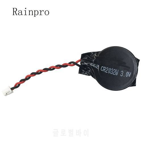 Rainpro 1PCS/LOT CR2032W CR2032 2032 with line BIOS coms Button Cell Battery lithium battery for Notebook motherboard