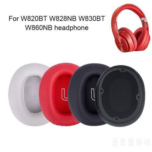 W820BT Earpads - 1 Pair Replacement Protein Leather Ear Pads Cushion for Edifier W820BT Headphones