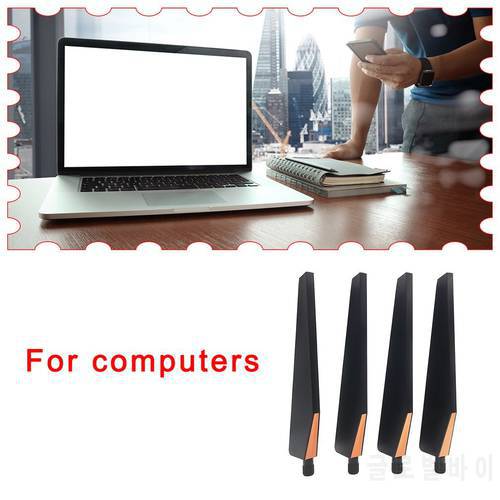 New 1pcs Wireless Router Wireless Network Card Antenna SMA Dual Frequency Omnidirectional Antenna For ASUS GT-AC5300