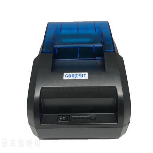5890K desktop Portable 58mm USB bluetooth Port POS Receipt Thermal Printer