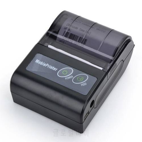 bluetooth Wireless BT 58mm Thermal Printer Label Printer принтер 2in Bluetooth Printer Android