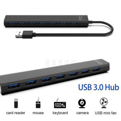 7 Ports USB 3.0 Hub USB Hub 3.0 Multi USB Splitter Type-C To USB Hub Multiple 3.0 USB Hub Expander For PC Laptop Docking Station