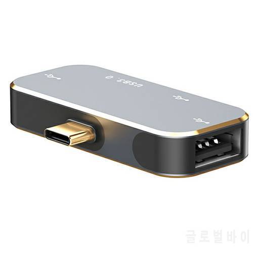 USB Hub Type C To USB 3.0/USB 2.0 Adapter For Macbook Pro 60W 5Gbps USB-C To PD Fast USB-C Charger Docking Station Transmission