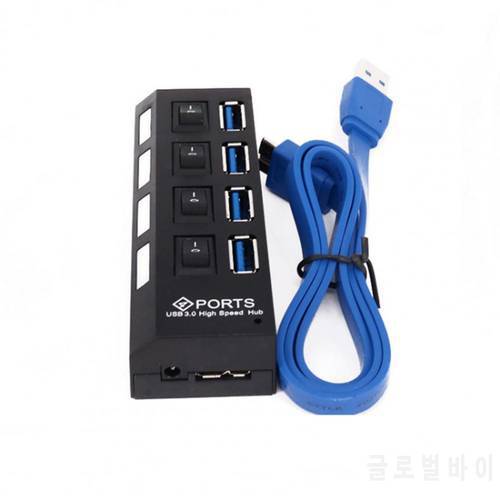 Docking Station 4 Ports Widely Compatible Plastic High Speed Cable Hub for Phone