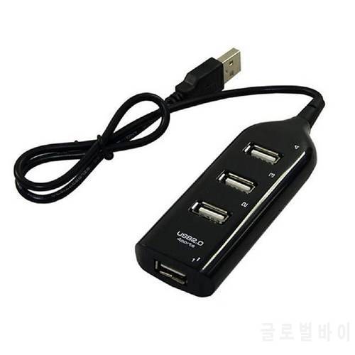 Splitter USB 2.0 Hub Adapter Extension Cable USB2.0 4 Ports with Usb Charger Mobile PC Computer Laptop Dock Station Accessories