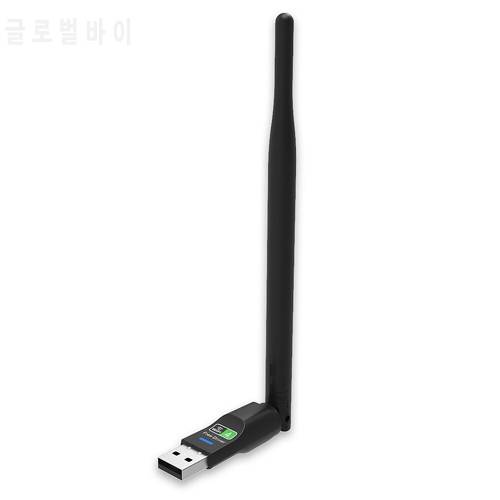 150Mbps USB Wifi Bluetooth-compatible 4.0 Adapter Wireless Wifi dongle signal receiver transmitter 2in1 with antenna Drive free