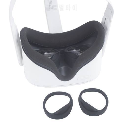 Controller VR accessories are applicable for oculus quest 2 lens scratch resistant lens frame and light blocking silicone cover