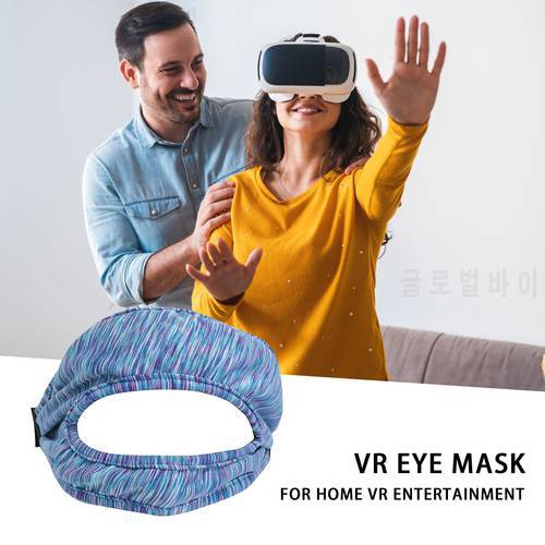 VR Accessories Eye Mask Cover Breathable Sweat Band VR Headband Guard Cover Adjustable Strap Virtual Reality Headsets Cover