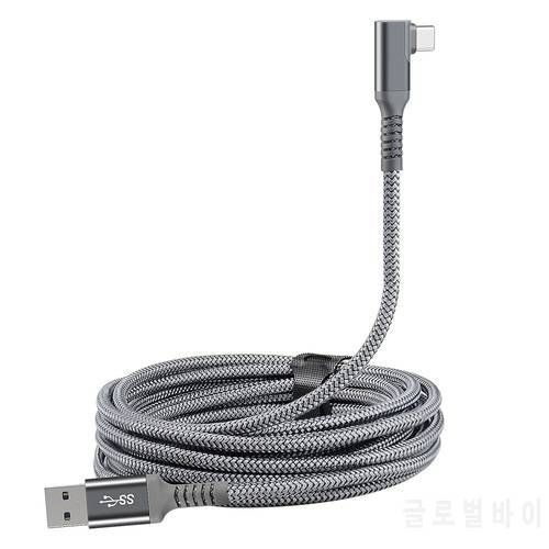 3/5M Charger Cable for Oculus Quest 1/2 Link Headset USB 3.0 Type C Data Line Transfer Type-C to USB-A Cord VR Accessories