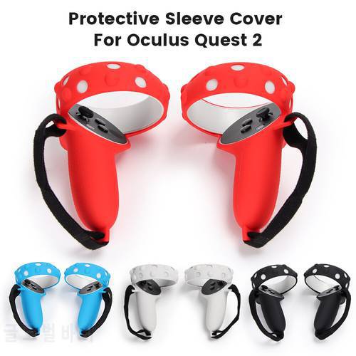 Handle Protective Cover For Oculus Quest 2 VR Accessories Controller Full Protector Silicone Case For Quest2 VR Headset