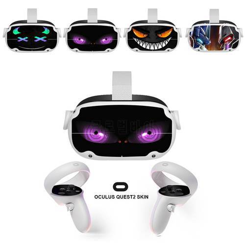 Oculus Quest2 Sticker VR Headset Skin, Quest 2 Full Wrap, Decal for Quest 2 VR Glasses, Vinyl, Oculus Quest 2 Accessories