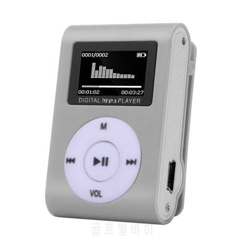 Mini MP3 Player Portable Music Supporting SD TF Card 3.5mm Interface Micro Stereo Fashion Display Running Relaxing Accessories