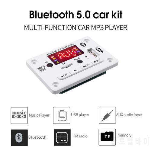 Kebidu Bluetooth MP3 Decoding Board Module V5.0 MP3 Player Speaker Wireless USB TF Card Slot / USB / FM / Remote for Car Kit