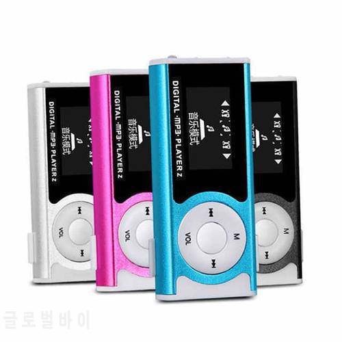 Portable MP3 Card with Screen MP3 / with Screen Lamp Clip MP3 / with External Sound High Quality Music Player