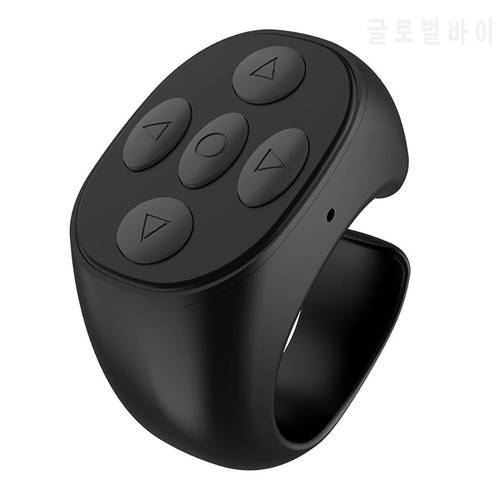 Portable Bluetooth-compatible Mobile Phone Selfie Timer Page Turner Controller Photo Video Ring Remote Control Shipping