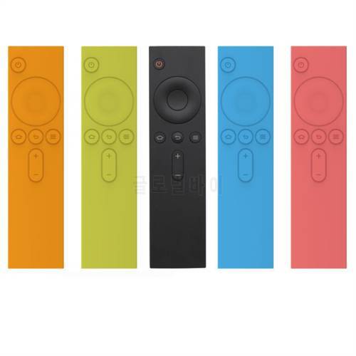 Silicone Remote Control Cover Case for Xiaomi TV Mi Box Candy Color Dustproof Sleeve for Mi TV Set-top Box Remote Control