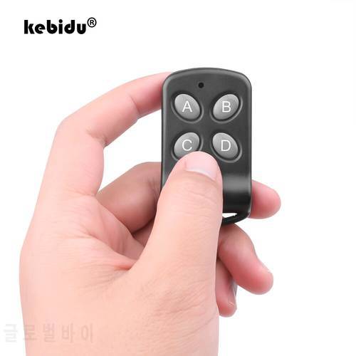 kebidu Cloning Remote Control 433MHz Electric Copy Controller 4 Buttons Wireless Transmitter Switch Duplicator Garage Door