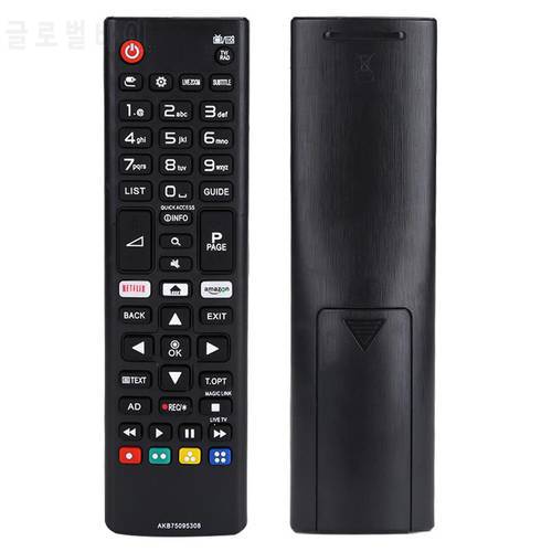 For LG Lcd Tv Remote Control AKB75095307/AKB75095308 Portable Remote Control Long Distance Ergonomic Design Remote Control