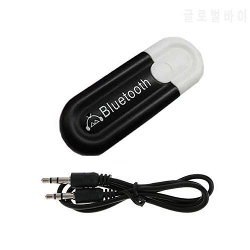 Bluetooth-Compatible 4.0 Music Audio Stereo Receiver A2DP Adapter Dongle A2DP 5V USB Wireless for Car AUX Android/IOS for Phone
