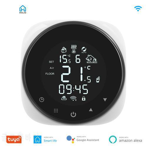 HIMOJO Wifi Smart Thermostat for Water Heating Electric Floor Gas Boiler Temperature Remote Controller Support Alexa Google Home