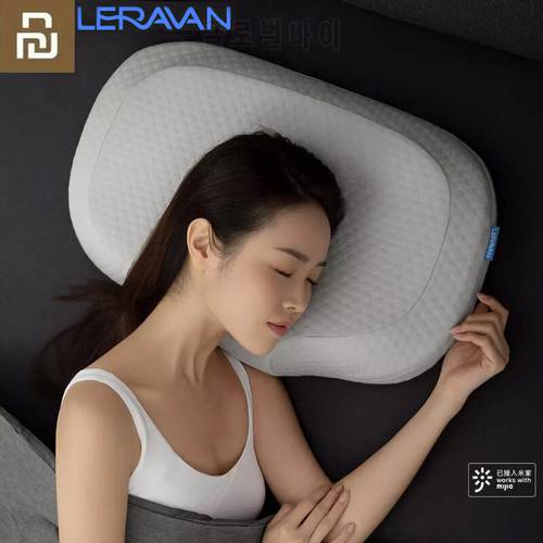 LERAVAN AI Smart Neck Massager Sleep Pillow Multifunction Airbag Electric Massage Work with Mijia APP