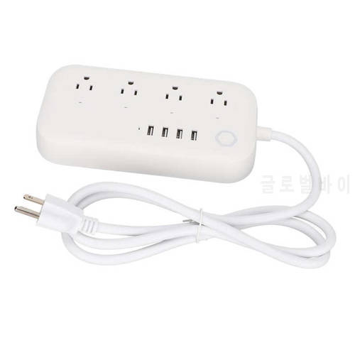 Smart Power Strip Fast Charging WiFi Power Strip for Home for Hotel for Office
