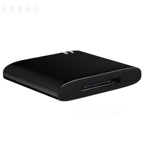 30 Pin wireless bluetooth-compatible adapter 4.1 A2DP stereo audio music receiver speaker for iPad iPhone PC speaker