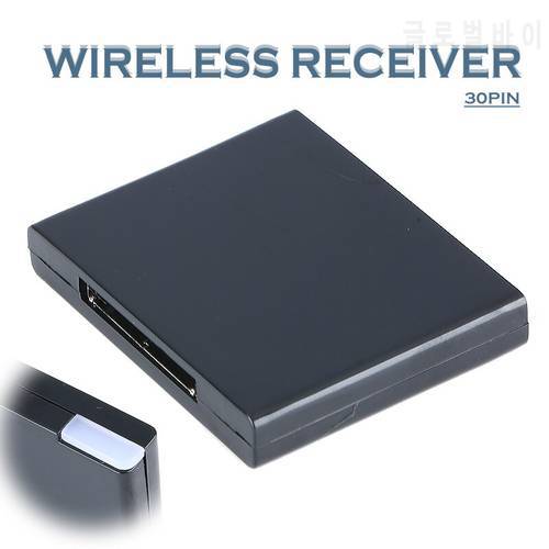 High Quality 30 Pins Wireless Receiver Portable bluetooth-compatible Music Receivers Adapter For i-Pod Touch Cell Phone