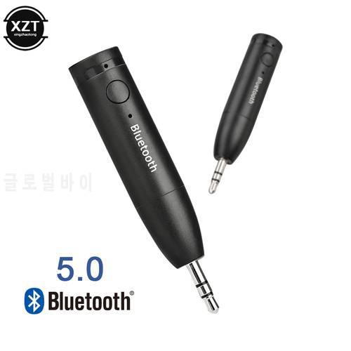 3.5mm Bluetooth 5.0 Receiver Wireless Mini 3.5 mm Jack AUX Handsfree Stereo Music Audio Adapter for Car kit Headphones Speaker