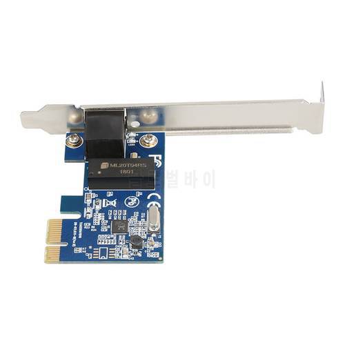 PCI Express 10/100/1000M Gigabit RJ-45 Lan Card with RTL8111F PCIe 1X Ethernet Network Adapter Card