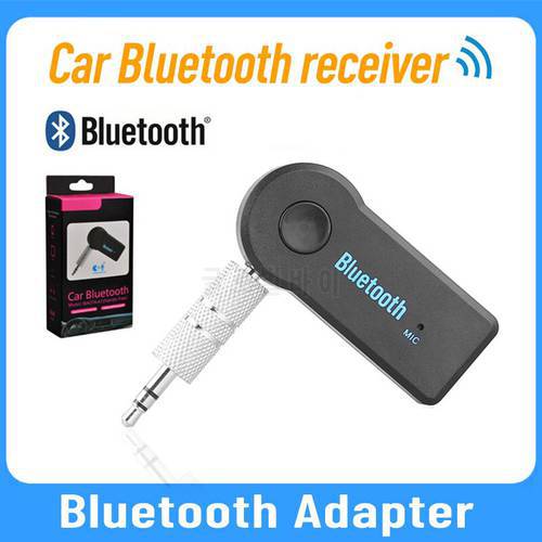 Wireless Bluetooth-compatible Receiver Transmitter Adapter 3.5mm Jack For Car Music Audio Aux A2dp Headphone Reciever Handsfree