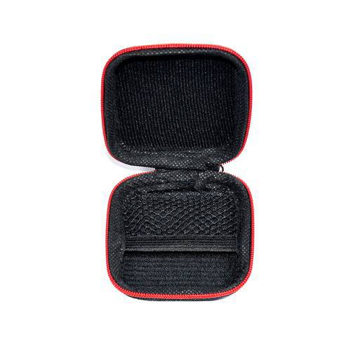 CCA KZ Original High End In Ear Earphone Headphones Storage Case Bag Accessories Hedset Earbuds Black Red Box zipper mini bag