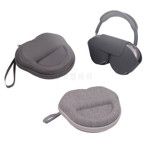 For Airpods Max Waterproof EVA hand strap design Storage Bag Travel Carry Protective Case Carrying Box Cover Wireless Headset