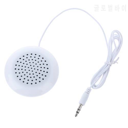 DIY 3.5mm Mini Louder Speakers Music Pillow Stereo Speaker For MP3 Phone For iPhone For iPod Touch CD Sleeping Use