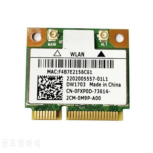 New Wifi Bluetooth 4.0 Mini PCI-E Wireless Network Card for Atheros AR5B225 DELL DW1703 CN-0FXP0D