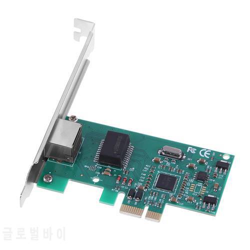 Gigabit NIC Adaptive NIC Driver Free Plug and Play PCI Express PCI-e Network Controller Card Adapter Converter for Desktop PC