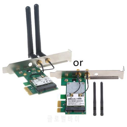BCM94325 PCIe WiFi Card for PC Dual Band Wireless Network Card (2.4Ghz 5.8Ghz)