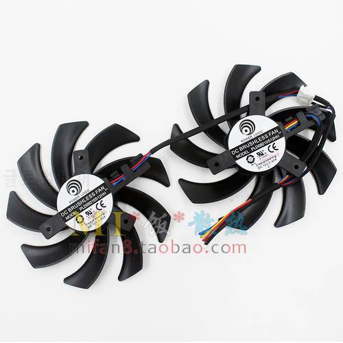 Power Logic PLD09210S12HH DC 12V 0.40A 4-Wire 3-wire Server Frameless Cooling Fan