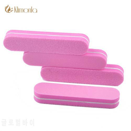 10Pcs Sponge Mini Nail File Block Buffer Sanding 100/180 Nail Tools Diamond Pink Color Lime a ongle Pedicure Manicure Nail Tools