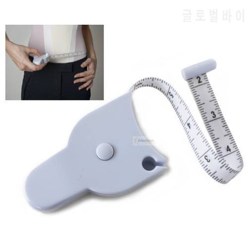 1pc Automatic Body Measuring Tape Retract for Waist Chest Arm Leg Fitness Caliper measure fat thickness Tester calculator