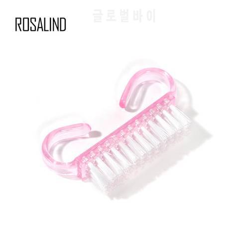 ROSALIND Cleaning dust Nail brush For Nail Art Dust-cleaner Plastic Remove Manicure nail tool Gel nail polish Brushes
