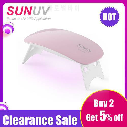 SUNUV SUNmini2 UV LED Lamp sunuv lamp nail Mini Portable Nail Dryer With USB Cable Gel Nail Polish Dryer Gift Home Travel Use